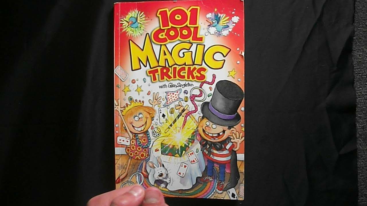 101 Cool Magic Tricks Book: Quick Tricks And Simple Illusions (Ep 4)