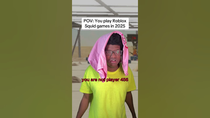 POV: You play Roblox Squid games in 2025