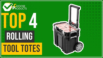 Rolling tool totes - Top 4 - (ChooseProducts)