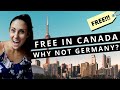 10 THINGS THAT ARE ACTUALLY FREE IN CANADA BUT NOT IN GERMANY?!