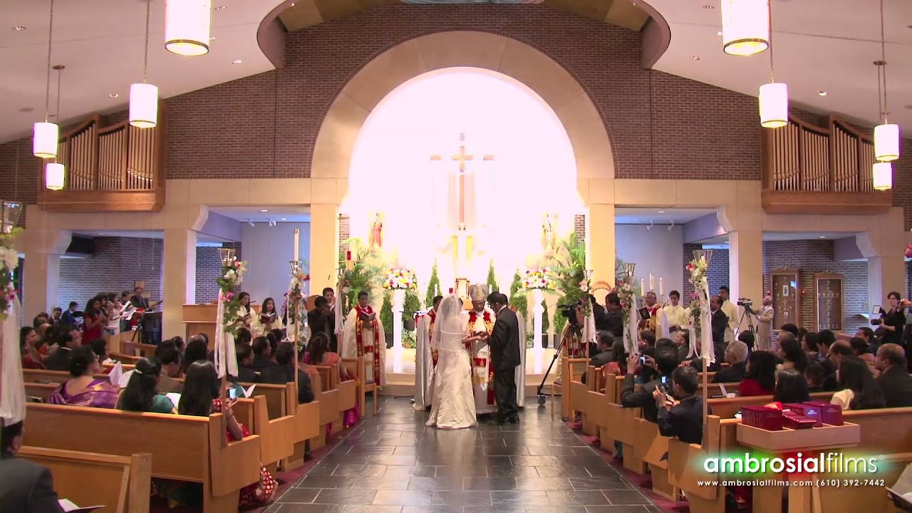 Indian Catholic Wedding The Imperia Ambrosial Films Youtube