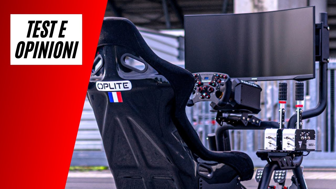 📦Sim Rig - OPLITE GTR S8 Infinity Force – Recensione completa e opinioni reali (Vale la pena?)