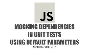 Mocking Dependencies in Unit Tests Using Default Parameters