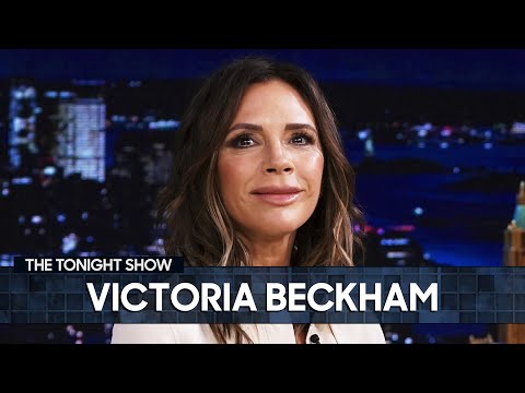Victoria Beckham Explains Her Matching Outfits with David Beckham | The Tonight Show