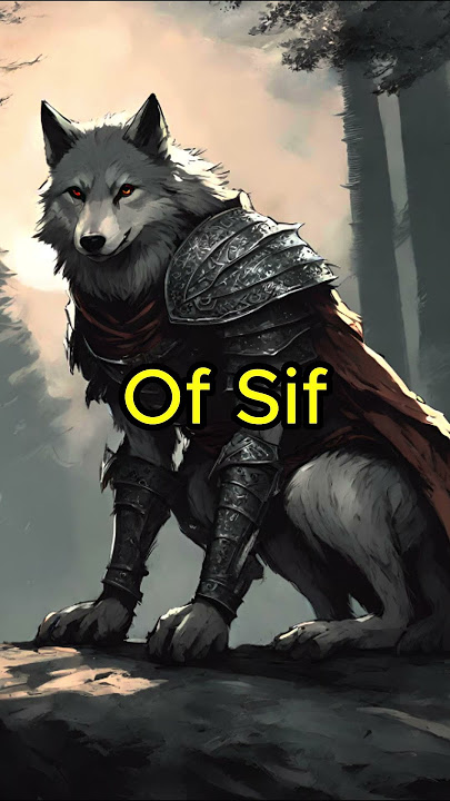 The sad story of Sif  ⚔🐕 Dark souls #shorts