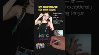 Can You Physically Lick Your Elbow? #shorts