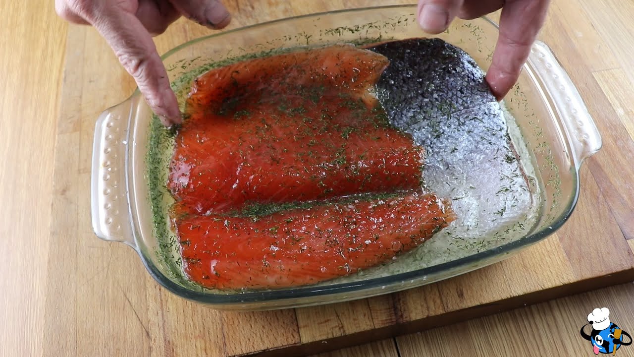 🐟🍣 CÓMO MARINAR, CORTAR y CONSERVAR SALMÓN de manera casera - Salón mariado casero ^^ 🍣🐟