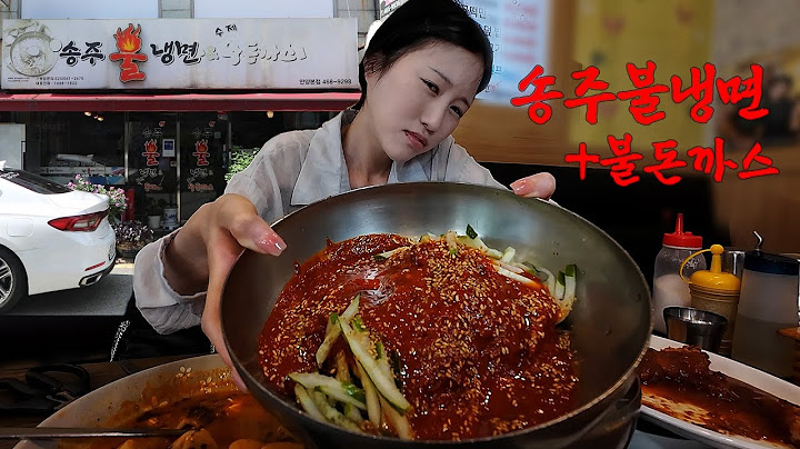 Tackling the Spicy Dishes at Songju Bulnaengmyeon👊