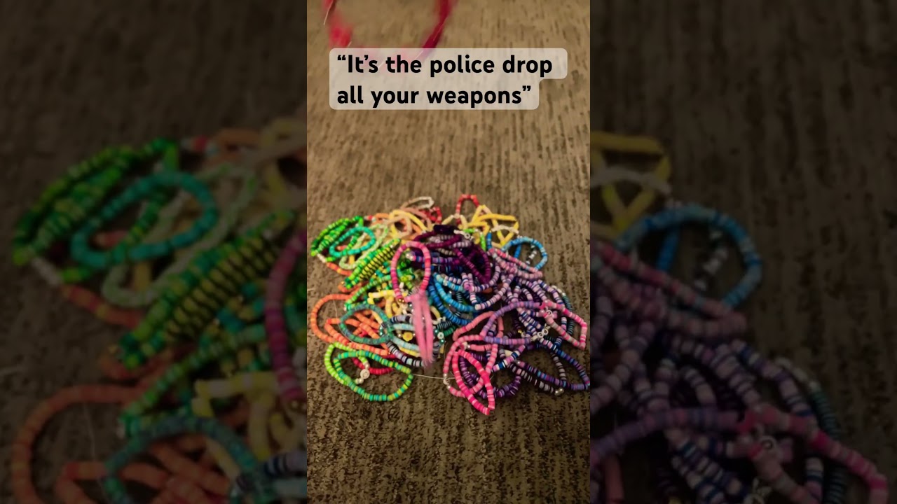 “It’s the police drop all your weapons” 