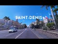 Driving downtown saintdenis la runion  4k