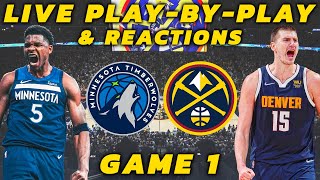 Minnesota Timberwolves vs Denver Nuggets | Live PlayByPlay & Reactions