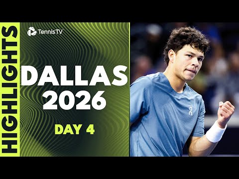 Shelton, Paul & Shapovalov In Action | Dallas 2026 Highlights Day 4