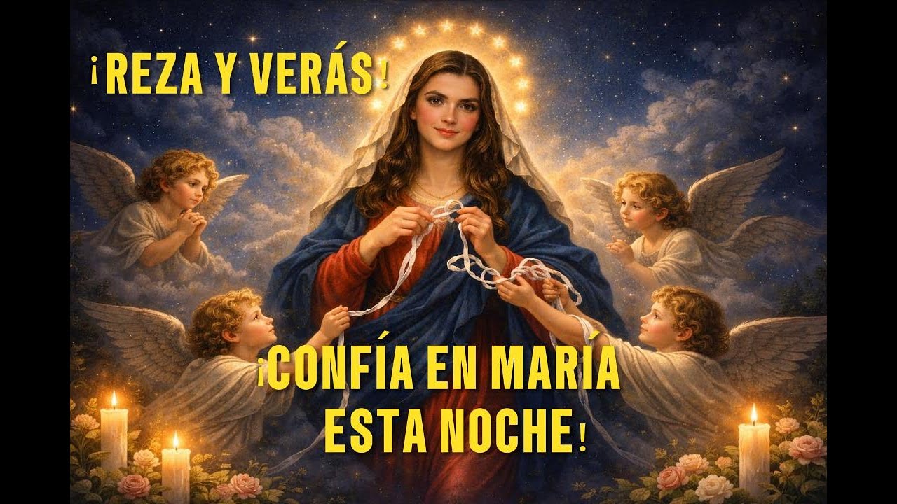 Mientras Duermes 🙏 Virgen DESATANUDOS Desata lo IMPOSIBLE