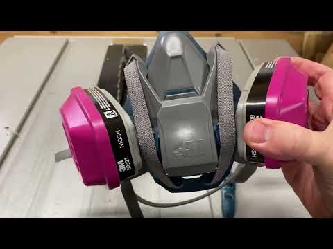 3M Rugged Comfort Quick Latch Half Facepiece Reusable Respirator 6503QL Review