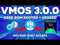 Vmos pro root v300  vmos rooted rom  vmos pro android 14