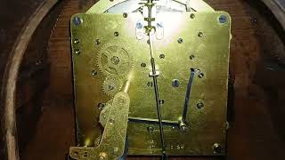 Seth Thomas 124 westminster chime mantle clock 