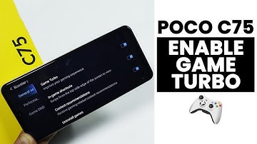 Enable Game Turbo In Poco C75 - Setup Game Mode