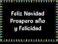 FELIZ NAVIDAD - (Lyrics)