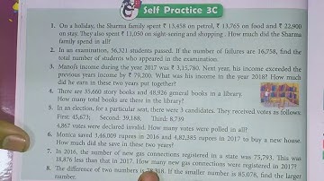 Class 4th Subject Mathematics Self Practice 3c  by Anuj Yadav Sir