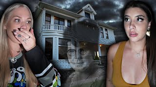 GHOST WOMAN GOT EXTREMELY ANGRY WITH US... (THE HAUNTED KELLOGG HOUSE) **SCARY**