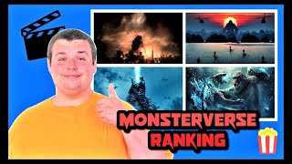 All 4 Monsterverse Movies Ranked WORST to BEST (with Godzilla vs. Kong)
