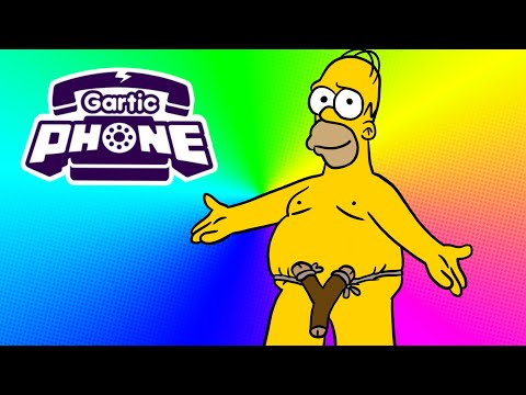 MOJA INSPIRACJA? HOMER PICASSO! | GARTIC PHONE