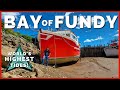 🍁😲 Bay of Fundy Tides are INCREDIBLE! Where to See World