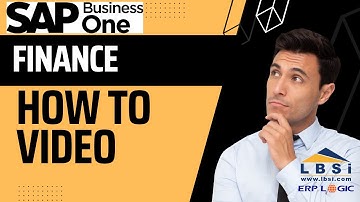 SAP Business One How To: Period End Closing
