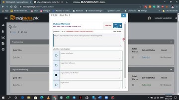 Freelancing Digiskills Batch7 Quiz1 Answer | Solution to Quiz 1 DigiSkills Training Program