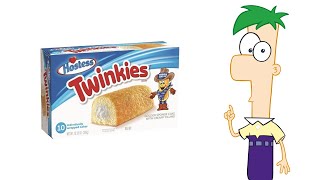 Phineas & Ferb characters and their favourite food