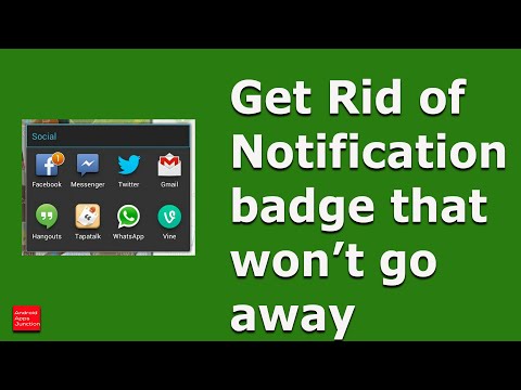 How to get rid of App notification badge won't go away on Android device hqdefault