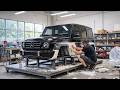 Man restores an abandoned car and turns it into a Mercedes G63. | Start to finish by @NDWoodArt ‬