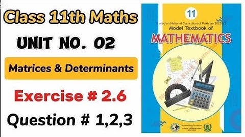 Class 11 Maths Chapter 1 Exercise 2.6 | Ex 2.6 Class 11 | 2.6 Maths Class 11 | NBF | WaqarAcademy2