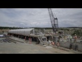 Molonglo Link 2 Bridge Construction Time-lapse