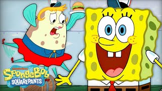 Mrs. Puff Works at the Krusty Krab!  | Full Scene 'Summer Job' | SpongeBob