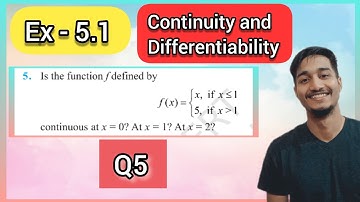 Class 12 Ex 5.1 Q5 Maths | Ex 5.1 Class 12 q5 | ex 5.1 Q5 Class 12 | Differentiability