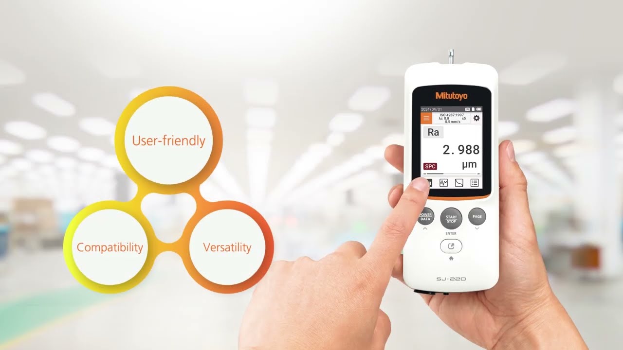 Mitutoyo Portable Surface Roughness Tester Surftest SJ-220