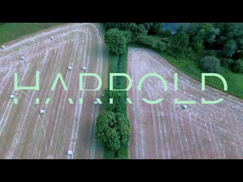 Historic Aerial Journey Through Harrold Odell Country Park in 4K