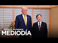 Trump se reúne con el emperador de Japón como parte de su gira en Asia | Noticias Telemundo