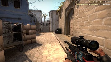 CS:GO - 1 v 5 AWP clutch on Mirage (for sparkles)