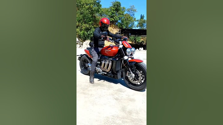 TRIUMPH ROCKET 3 | 2,500cc BIKE
