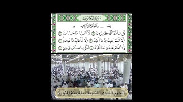 سورة الكافرون قراءة الشيخ عبدالله البعيجان