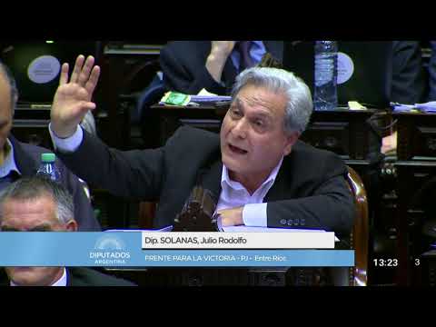 Diputado Solanas Julio Rodolfo - Sesión 13-09-2017 - CP