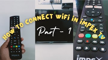 How to connect wifi in impex tv #shortsvideo #trendingshorts #impex #remote #tv