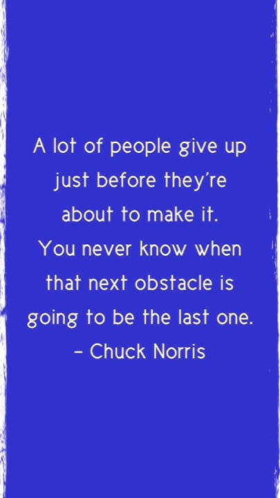 Why Should You Never Give Up ChuckNorris WednesdayWisdom why-should-you-never-give-up-chucknorris-wednesdaywisdom