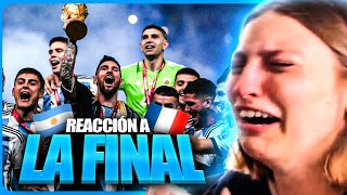 REACCION - Argentina campeón del mundo - By #verocepitta