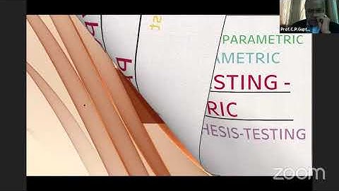 Refresher Course-DATA ANALYSIS WITH STATISTICAL METHODS