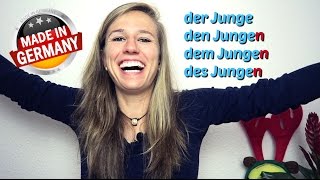 German Weak Nouns (die N-Deklination / the N-Declension)