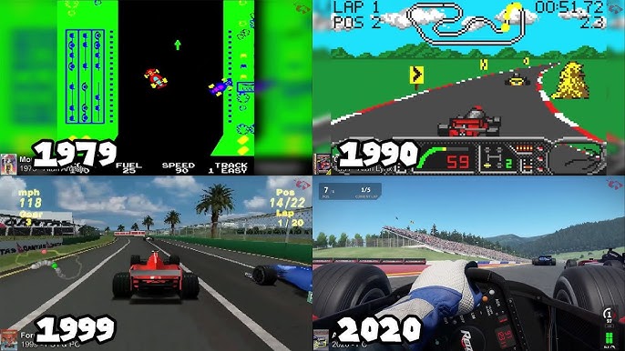 RetroArkade: A evolução dos jogos de corrida pelas décadas