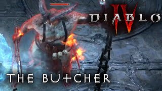 Getting surprised by The Butcher | Diablo 4 Beta | English | 4k UHD